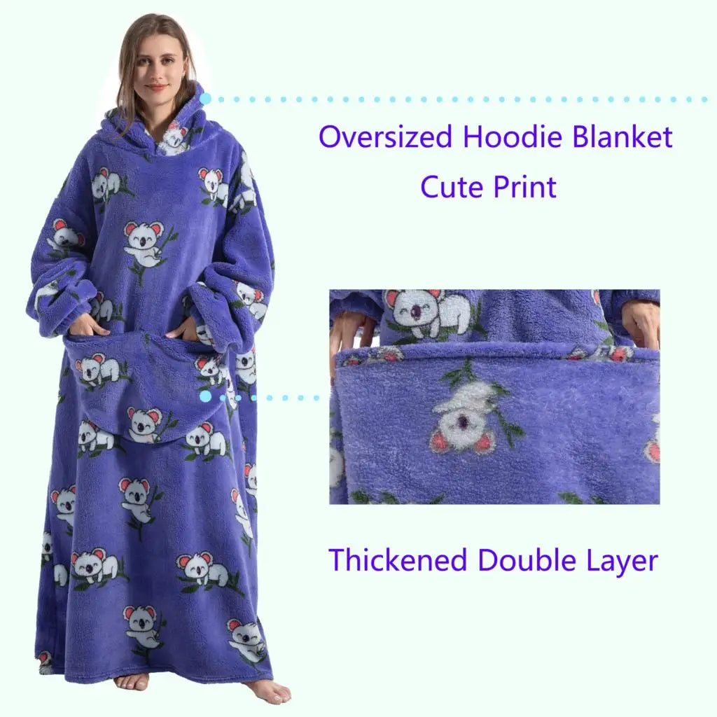 Koala Oversize Adult Hoodie