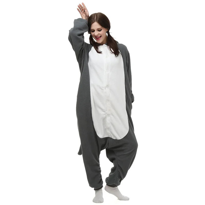 Wolf Jumpsuit Pajamas