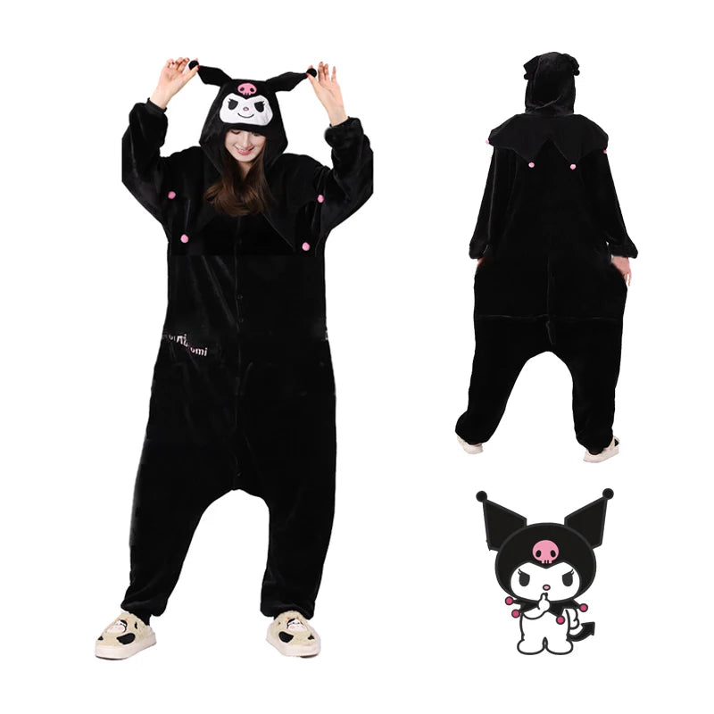 Kuromi Onesie Pajamas