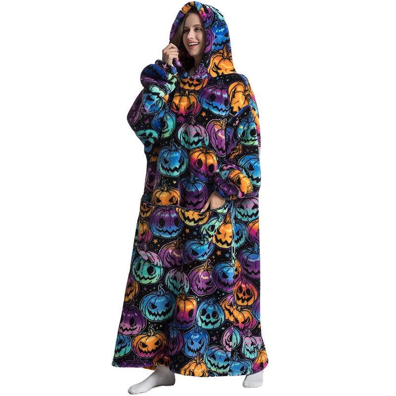 Pumpkin Oversize Adult Hoodie