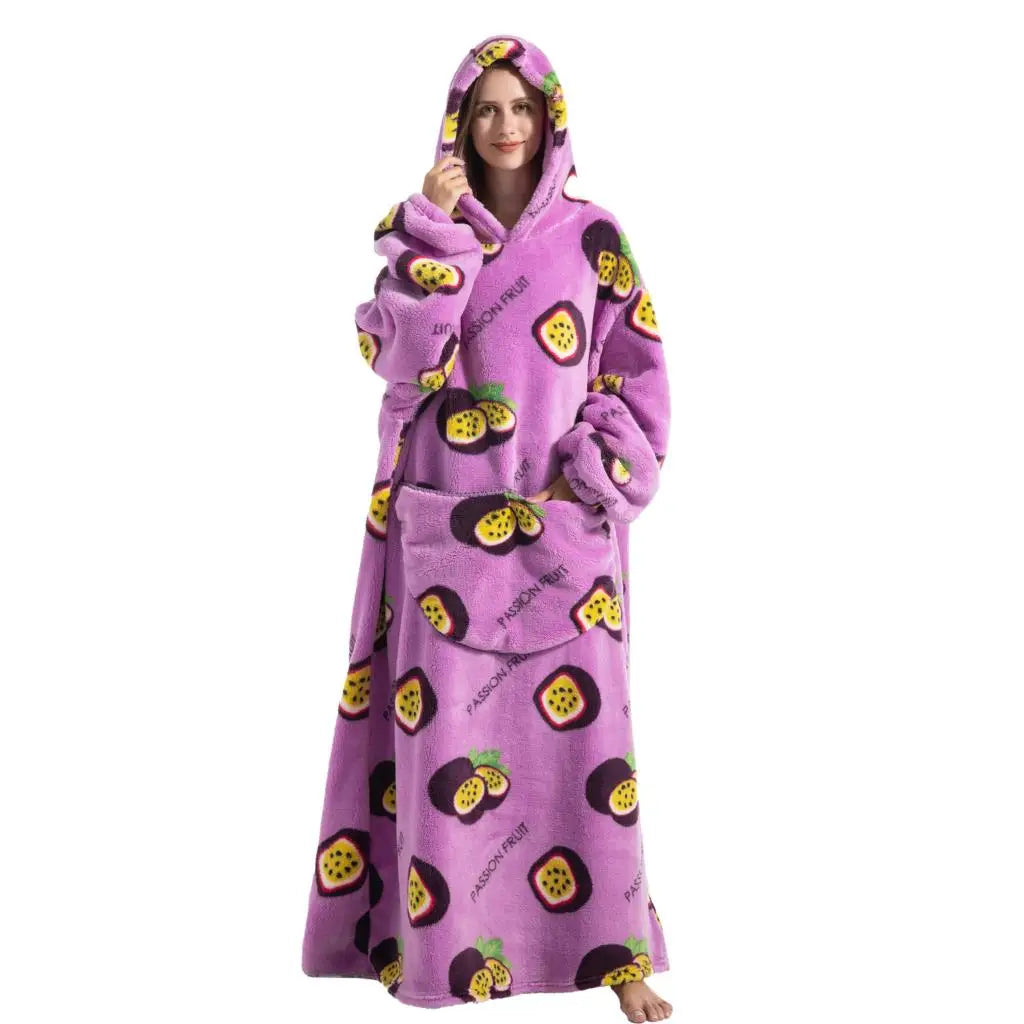 Passion Fruit Oversize Adult Hoodie