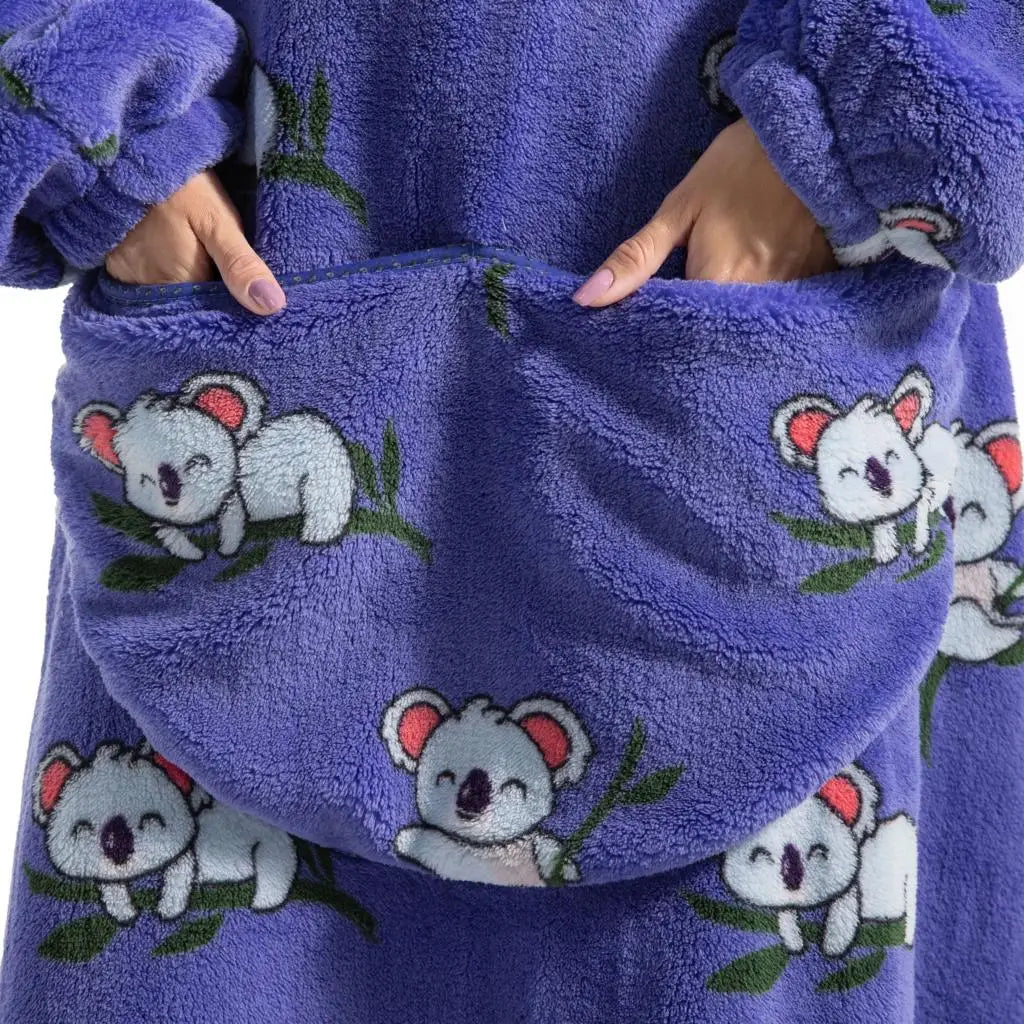 Koala Oversize Adult Hoodie