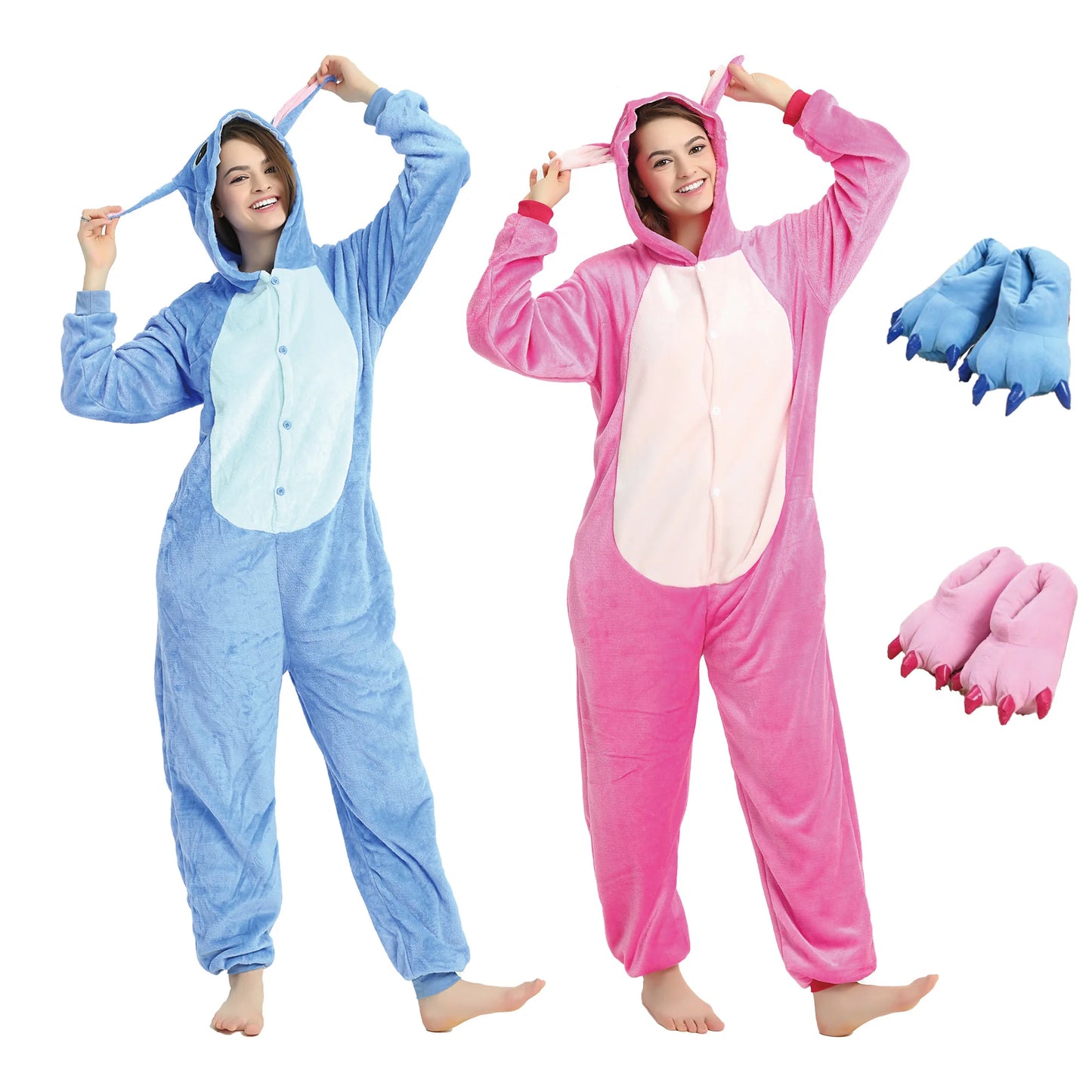Adults Stitch Cosplay Pajamas