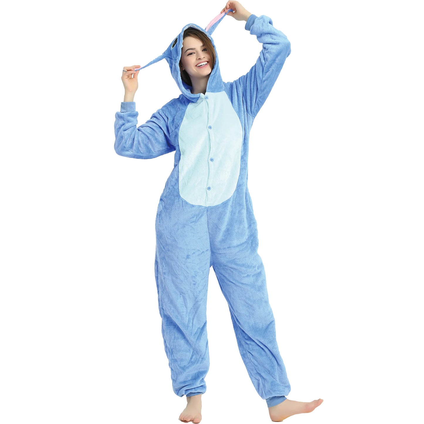Adults Stitch Cosplay Pajamas